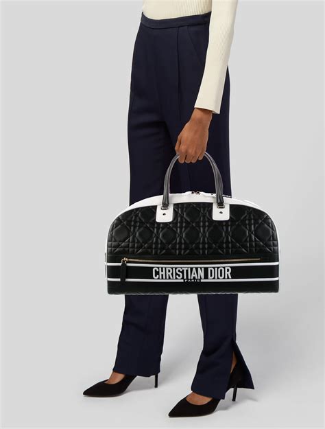 large dior vibe classic zip bowling bag